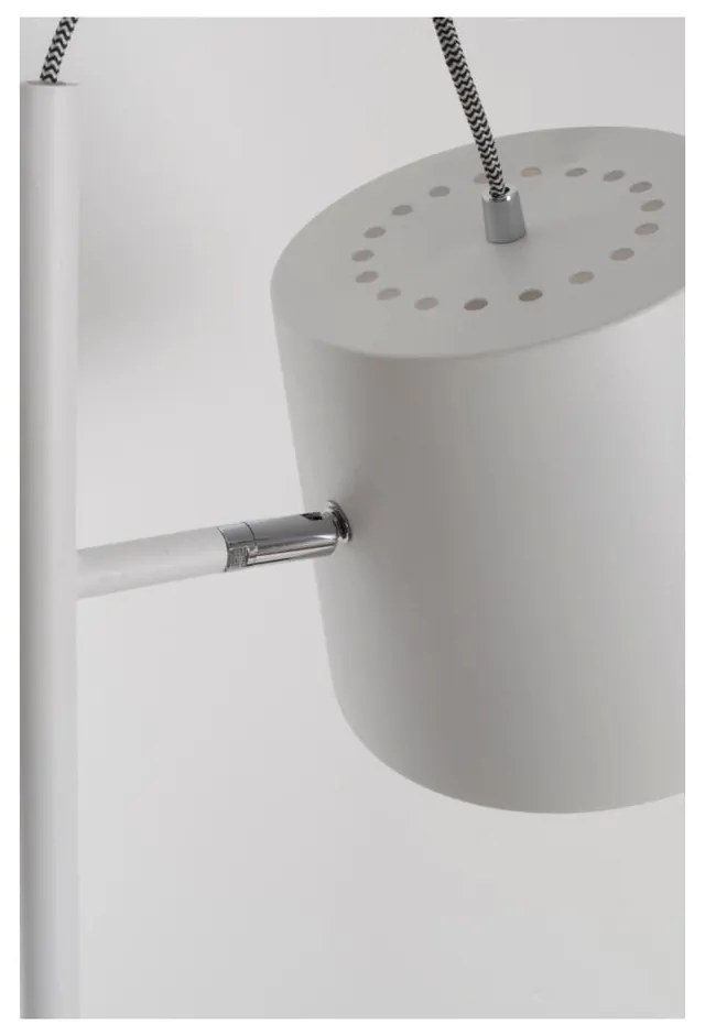 Biela stojacia lampa Zuiver Buckle Head
