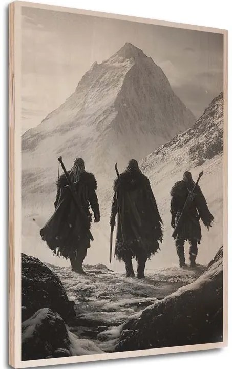 Obraz na dreve - Severskí bojovníci