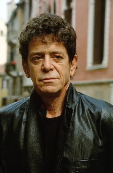 Fotografia Singer and musician LOU REED in Venice in 2002