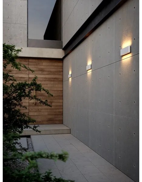 Nordlux - LED vonkajšie nástenné svietidlo KINVER LED/10W/230V IP54 biela