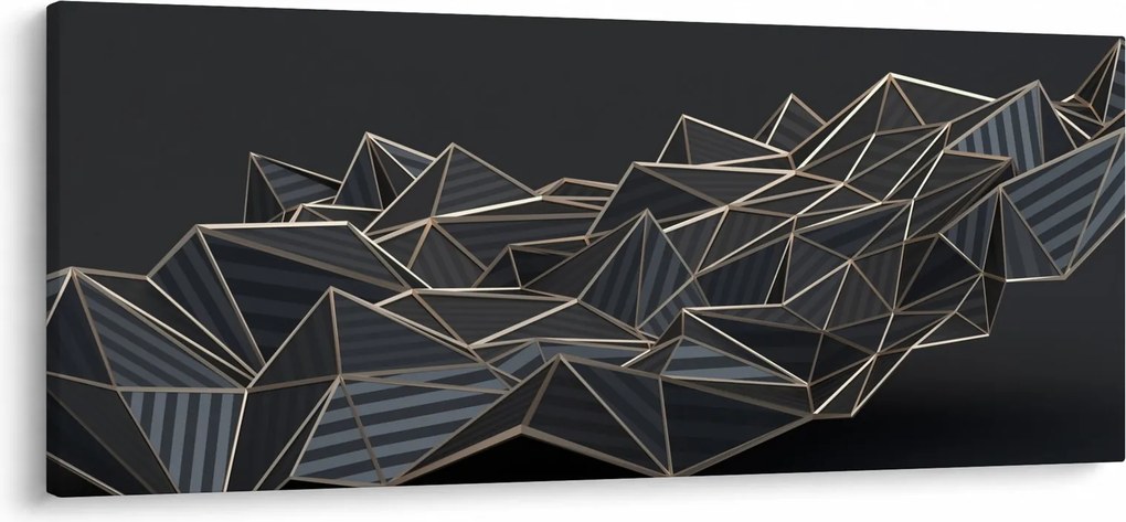 Obraz abstrakcie (120x50 cm)