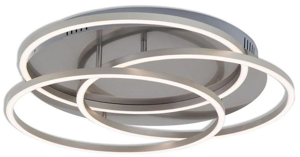 Briloner - LED Stmievateľné stropné svietidlo FRAMES LED/60W/230V matný chróm