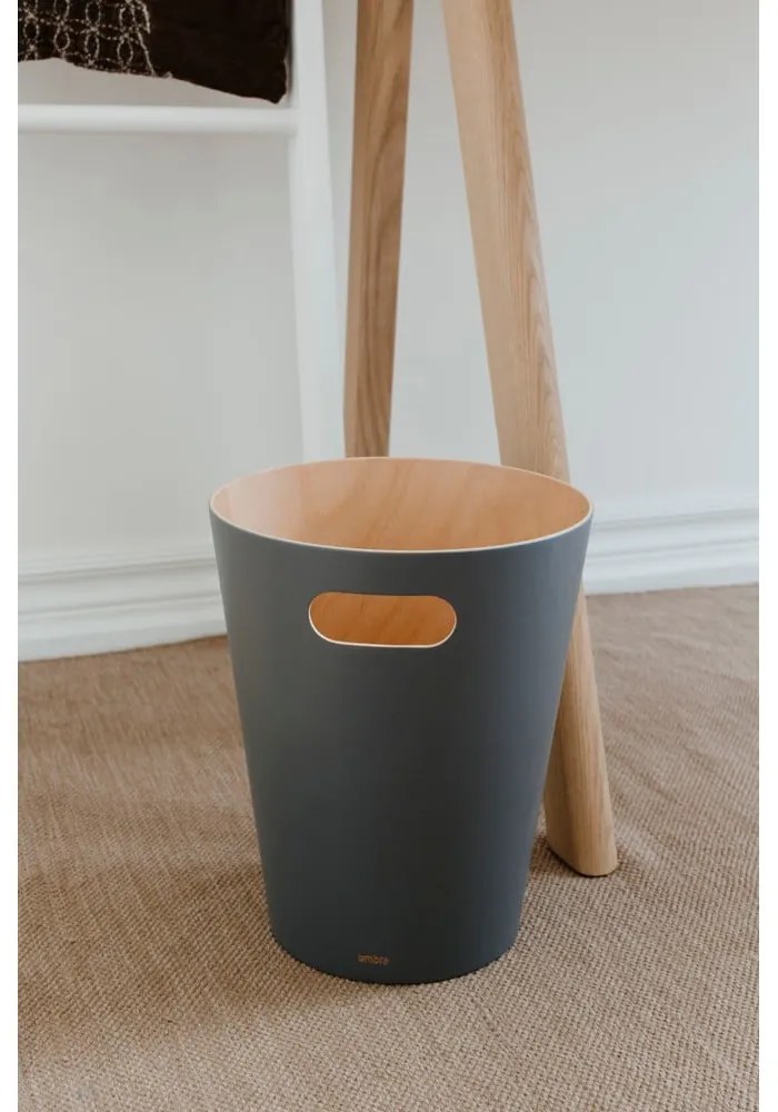 Zelený odpadkový kôš 7,5 l Woodrow – Umbra