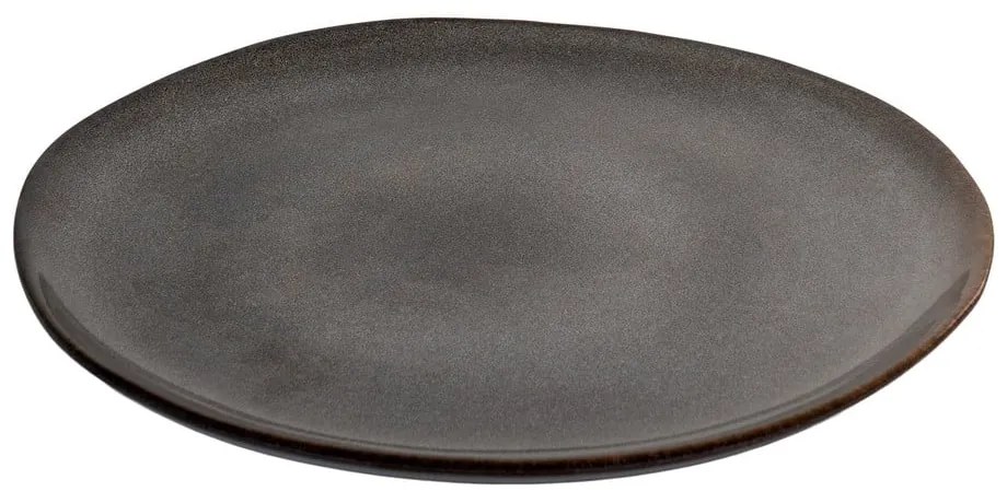 Sivé taniere z kameniny v súprave 4 ks ø 27 cm Selma – House Nordic