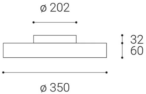 LED2 RINGO 35 P/N, W DIM 34+6W 3000K 1110631DT