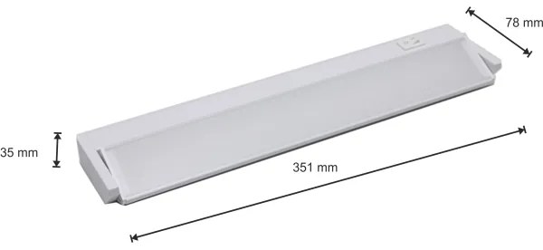 LED Podlinkové svietidlo LED/5W/230V Biela