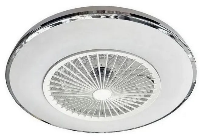 LED Stropné svietidlo s ventilátorom OPAL LED/72W/230V + diaľkové ovládanie