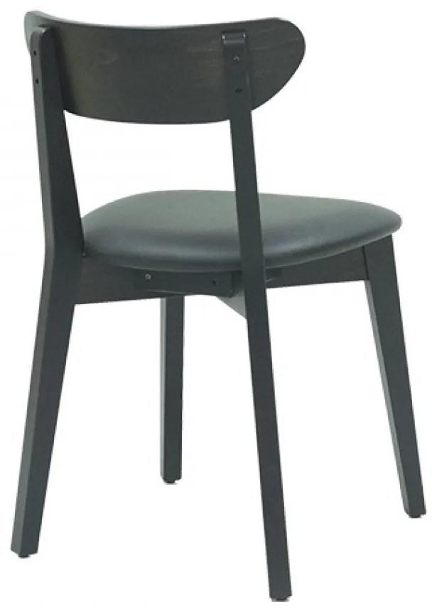 DIMMY L DREVENÁ STOLIČKA S PODSEDÁKOM DIMMY L