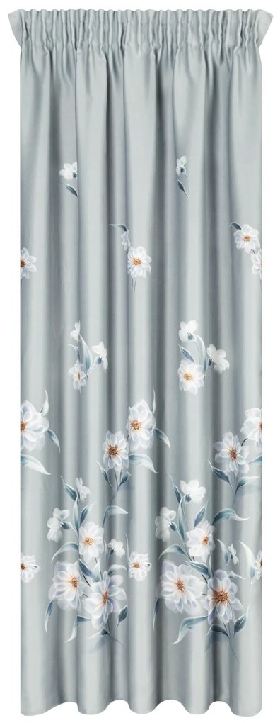 ZATEMŇOVACÍ ZÁVES NA PÁSKE NILA 140X270 CM VZOROVANÁ