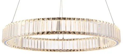 Endon 102255 - LED stmievateľný luster na lanku LAGUNA LED/36W/230V lesklý chróm