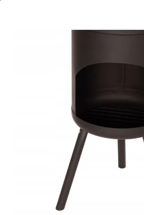 Ohnisko s komínom Gozo Black M