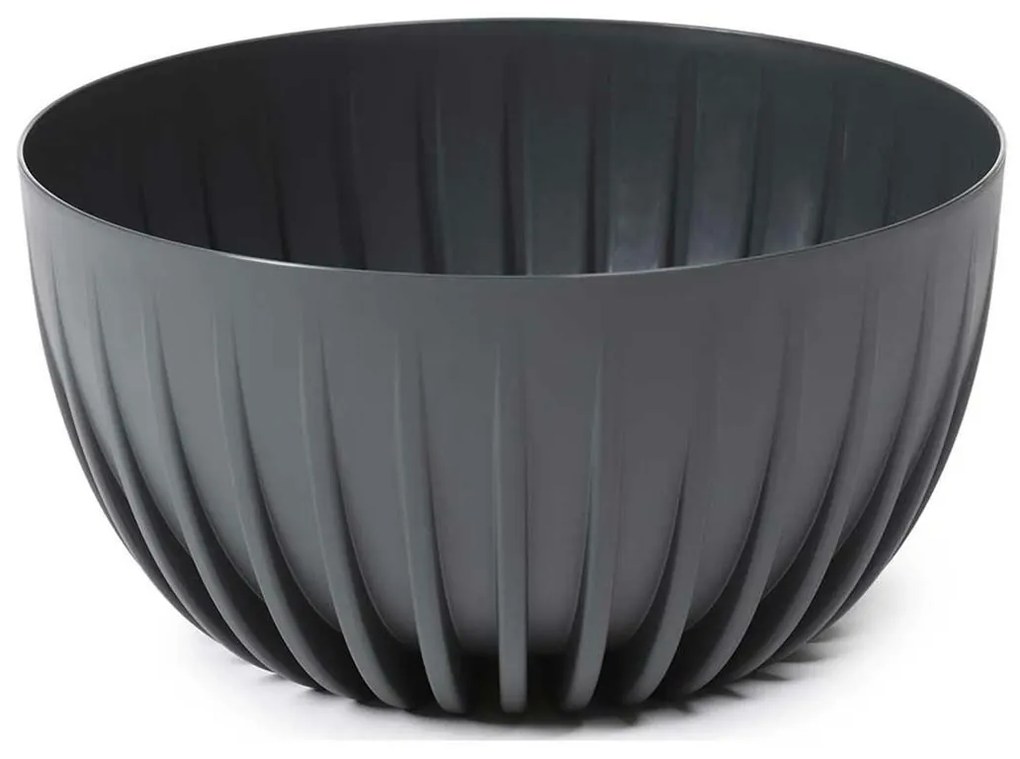 Kvetináč STRIPPED ECO 24 cm antracitový