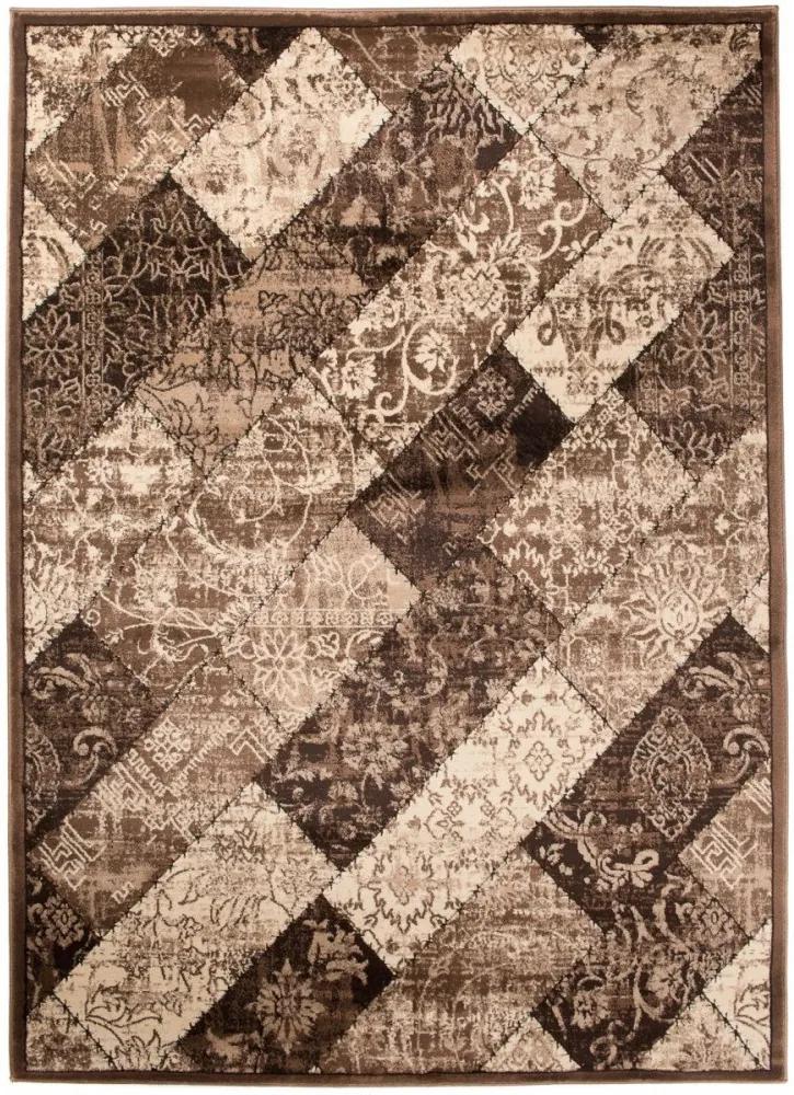 Kusový koberec Bou hnedý, Velikosti 80x150cm