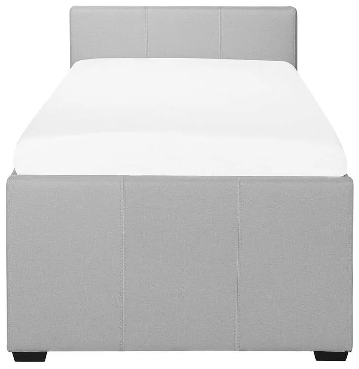 Rozkladacia posteľ 80 cm MERMAID (s roštom) (svetlosivá). Vlastná spoľahlivá doprava až k Vám domov. 1022722