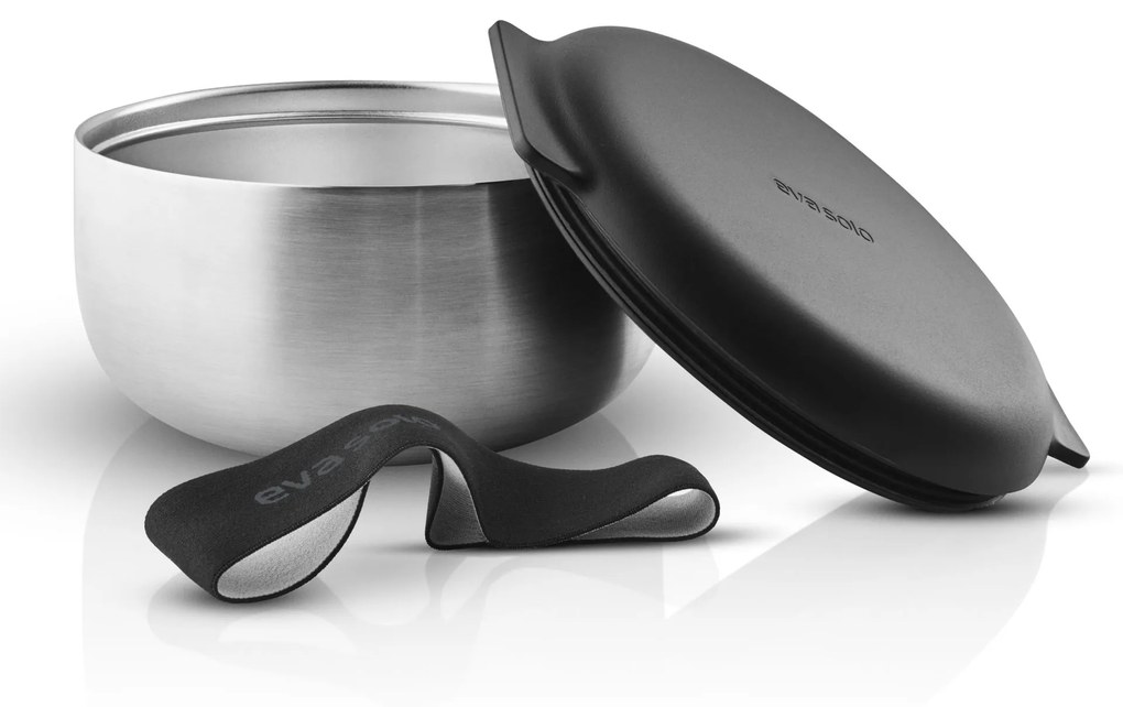 Eva Solo Desiatový box To Go Steel/Black 750 ml