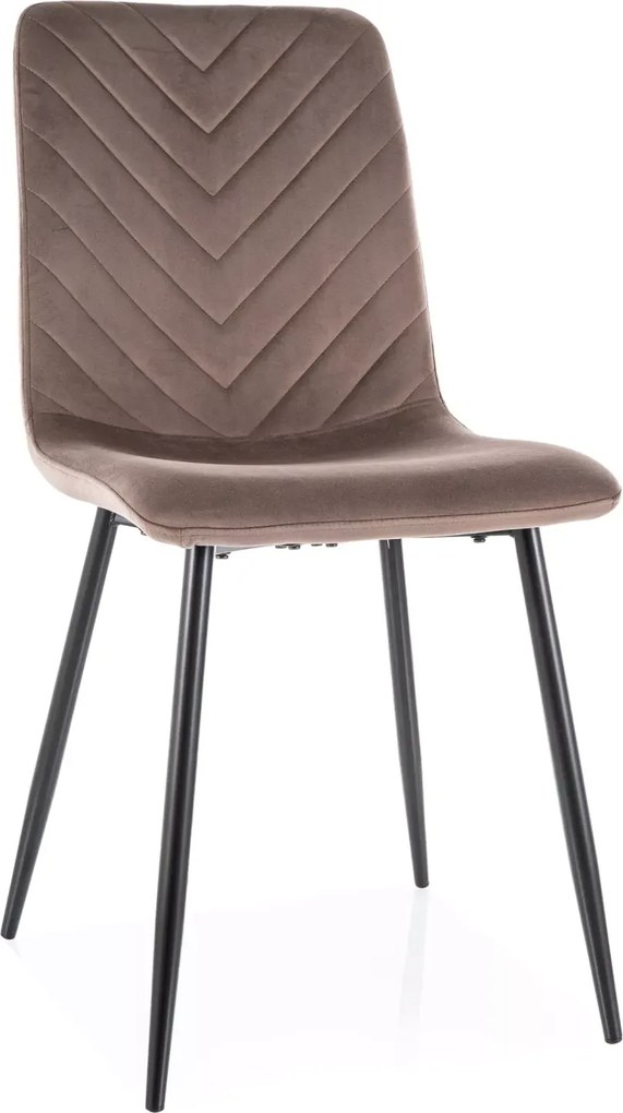 SI Daren Velvet stolička kapučín