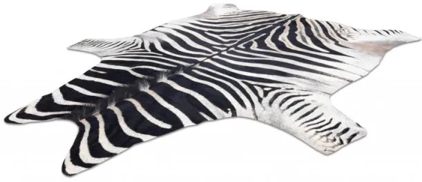 Koberec imitácia kože Zebra G5128-1 biela-čierna