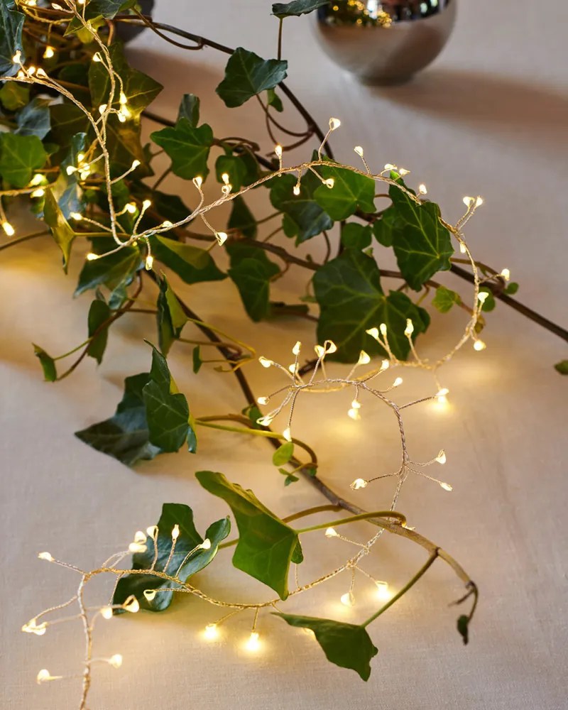 DECOLED LED světelný řetěz, 3 m, teple bílá, 600 diod