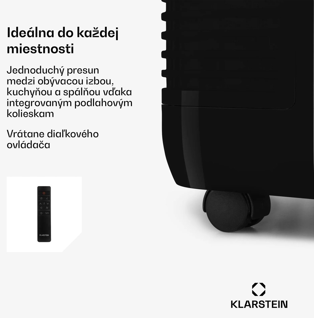 Klarstein Grandbreeze Eco 12K, mobilná klimatizácia 3 v 1, 460 m³/h, 12 000 BTU/1,35 kW
