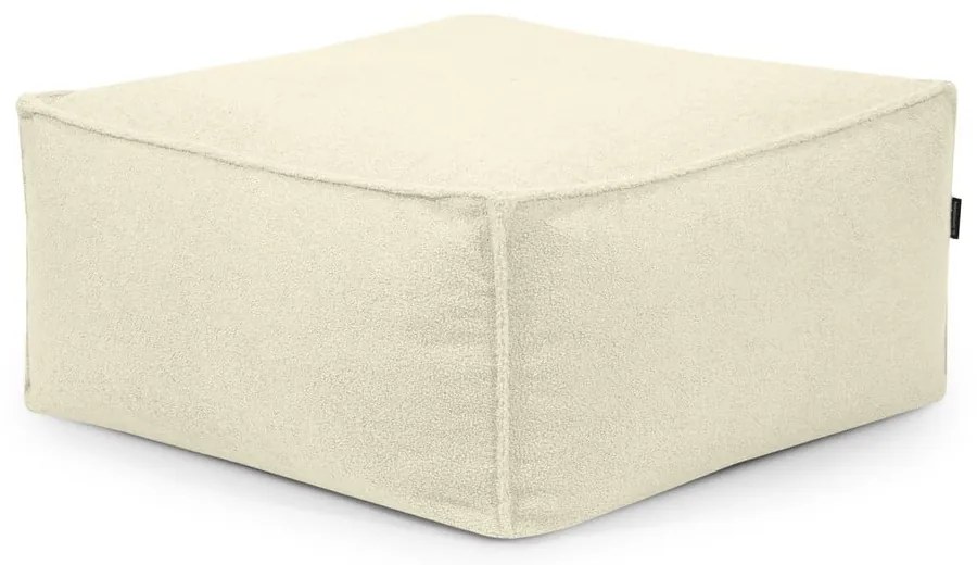 Svetlosivý sedací vak z textílie buklé Mass – SLOWDOWN