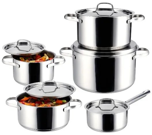 Silvercrest® Súprava hrncov Premium (pokrievky z nehrdzavejúcej ocele) (100395241)