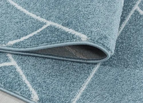 Koberce Breno Kusový koberec EFOR 3715 Blue, modrá, viacfarebná,120 x 170 cm