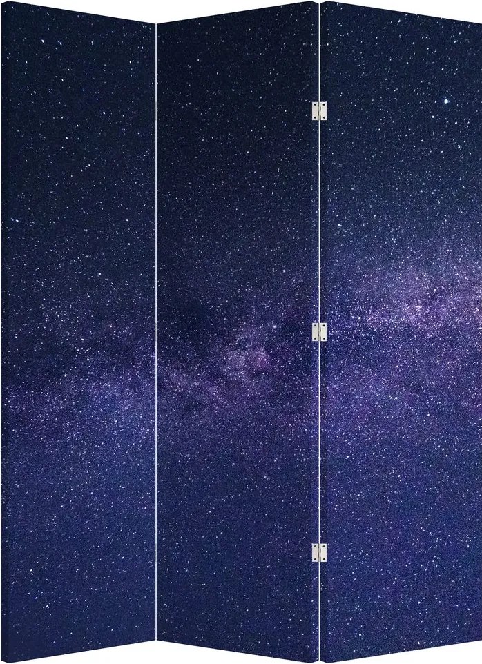 Paraván - Nočná obloha (126x170 cm)