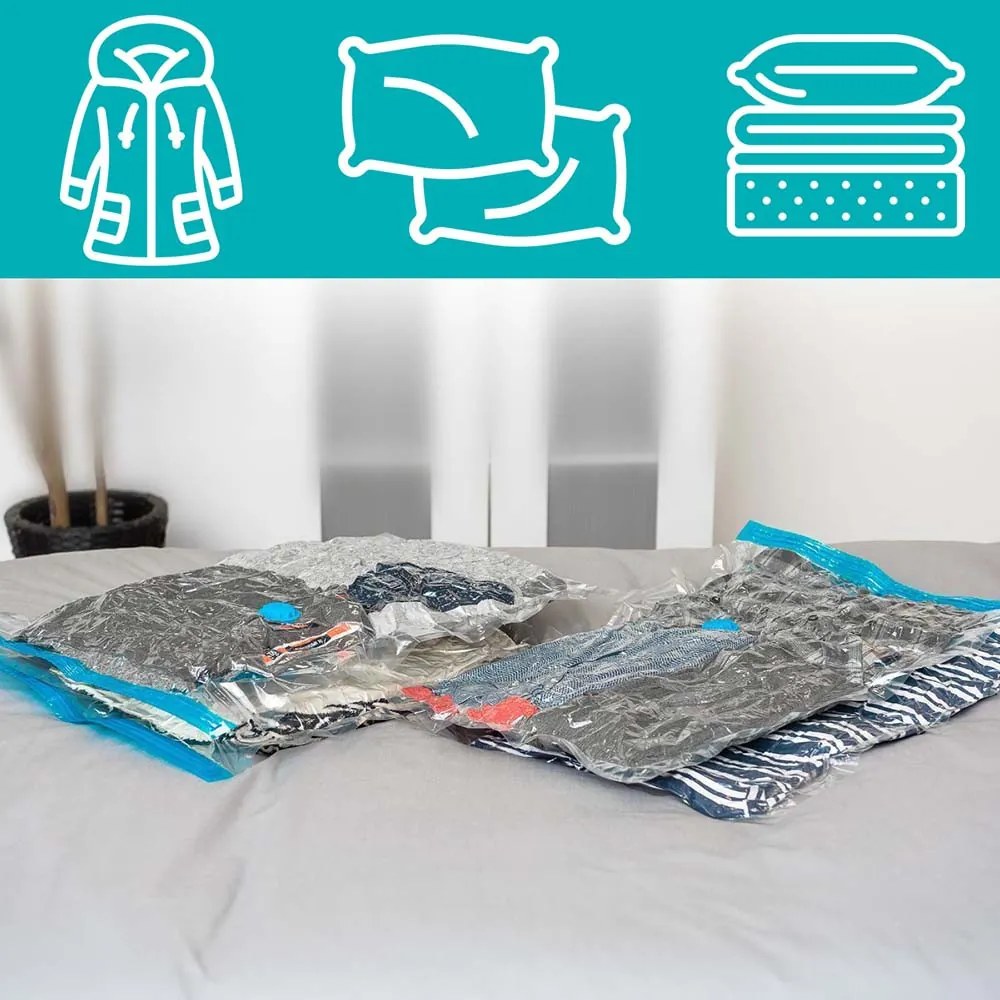 Vákuové vrecia na skladovanie, 12 ks