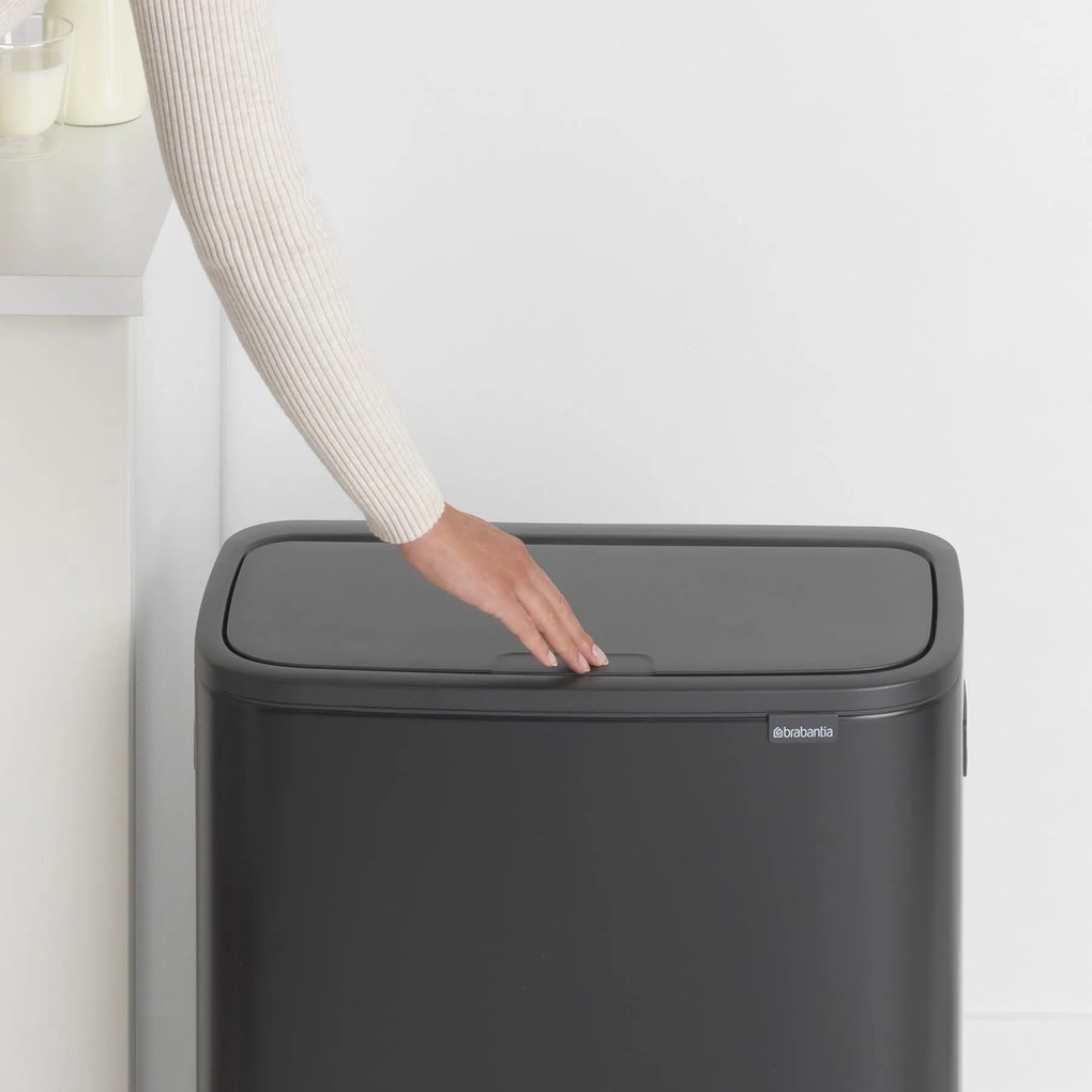 Brabantia BO Touch Bin 2x30L matná čierna