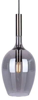 Luster na lanku LUGANO 1xE14/40W/230V šedá