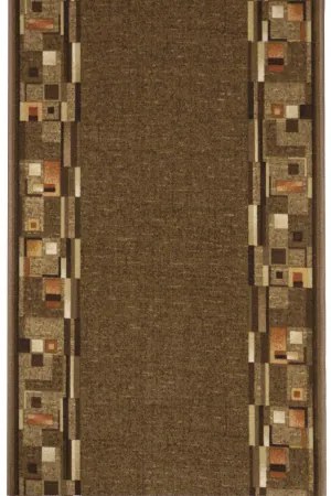 Koberce Breno Behúň BOMBAY 44, šíře role 100 cm, hnedá