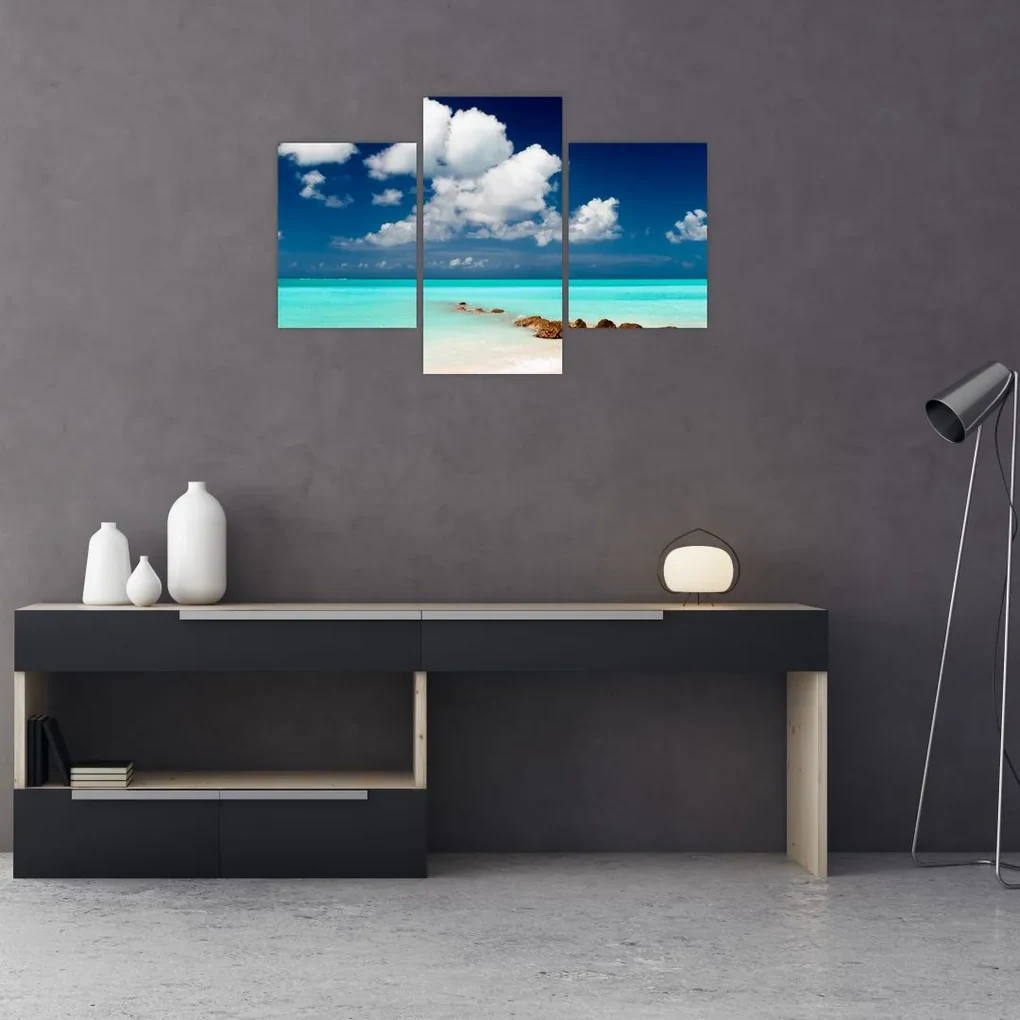 Obraz - Tropická pláž (90x60 cm)