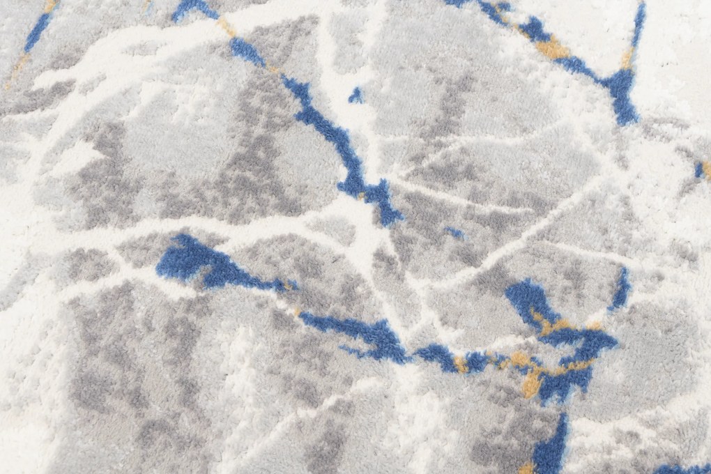 TA Koberec R216B L_GRAY/D_BLUE PORTLAND Rozmer: 300x400 cm