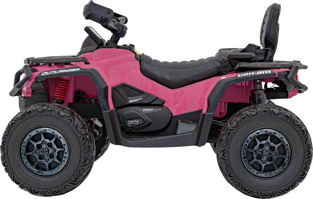 Ramiz Štvorkolka Can Am Outlander ATV s diaľkovým ovládaním ružová