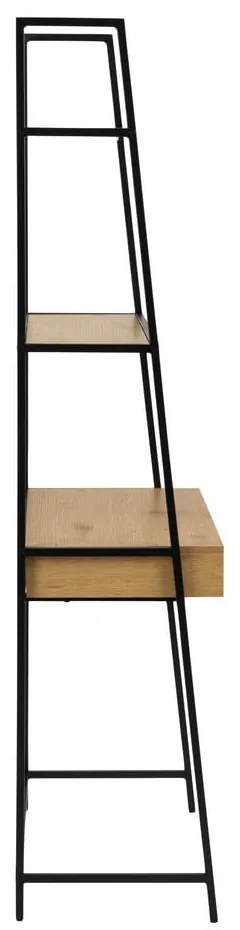 Knižnica v dekore divokého duba Actona Seaford, 77 x 174,5 cm