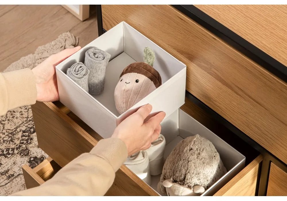 Kartónové organizéry do zásuvky v súprave 2 ks – Bigso Box of Sweden