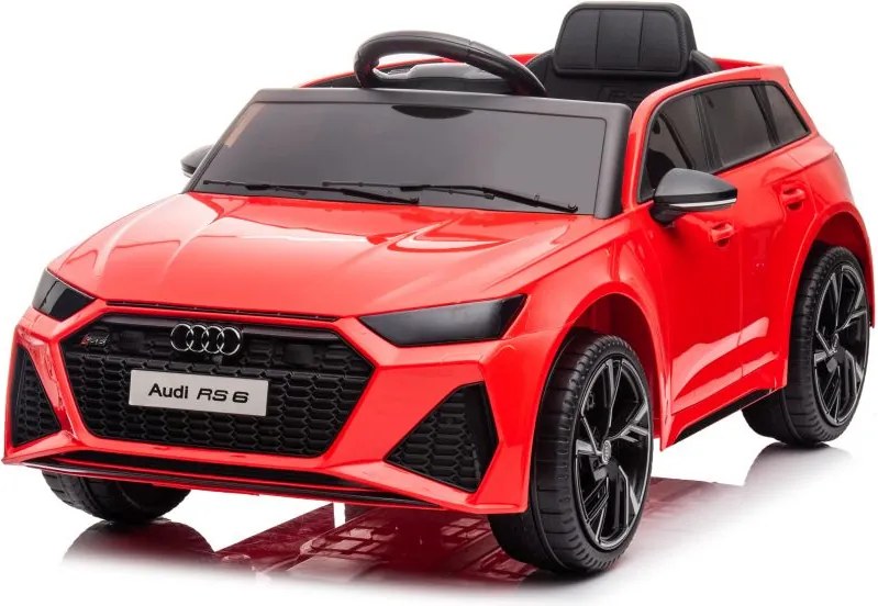 LEAN CARS Elektrické autíčko Audi RS6 BRD-2118 červené