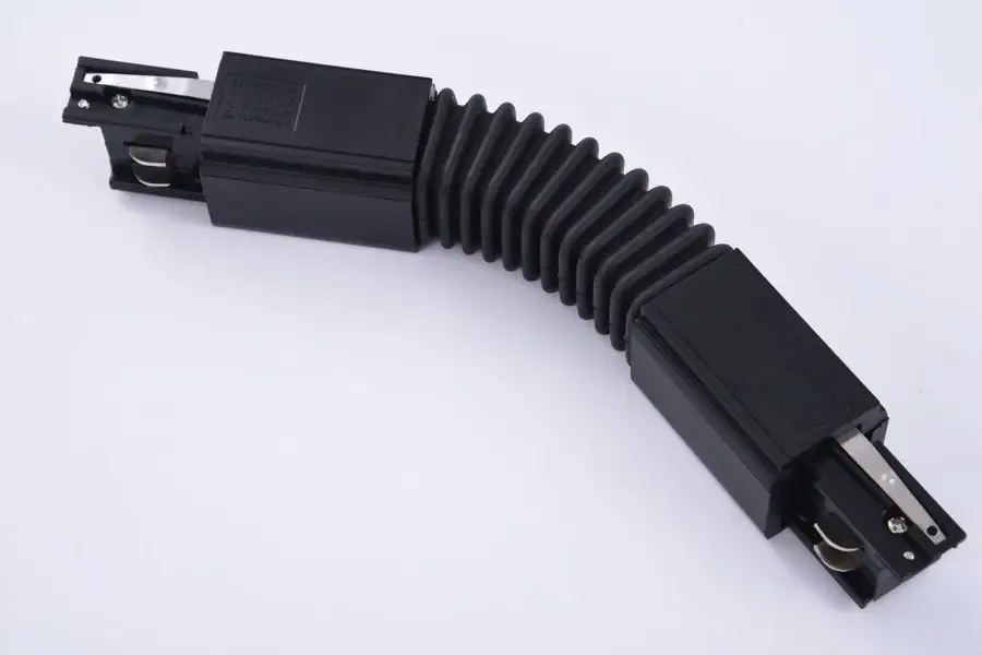 Track 3Line Flexible Connector Black