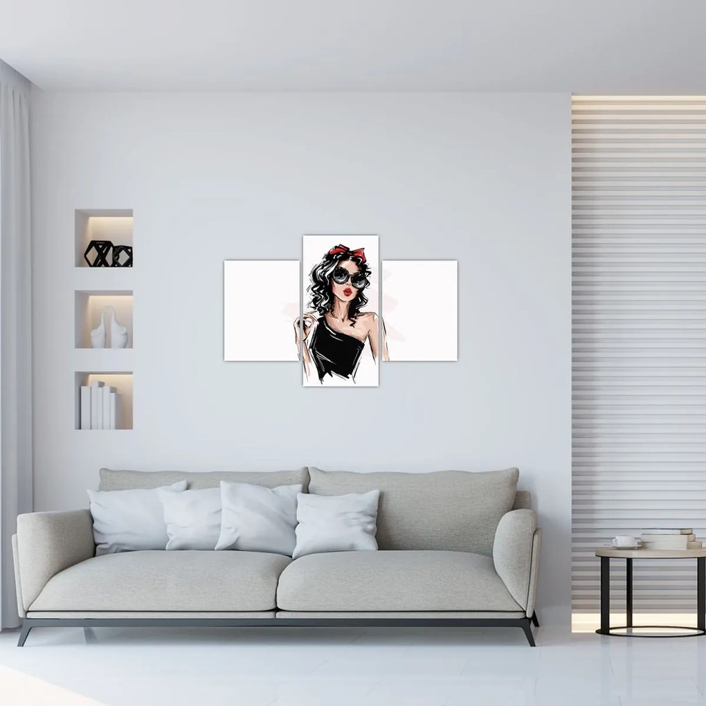 Obraz - Fashion woman (90x60 cm)