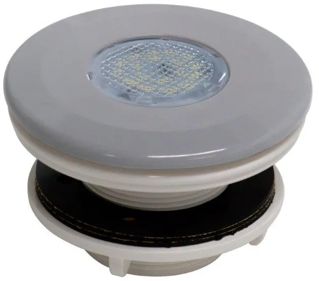 MINI Tube -- VA tryska (svetlosivá RAL7004), 18 LED biela, 6 W, pre fóliové bazény
