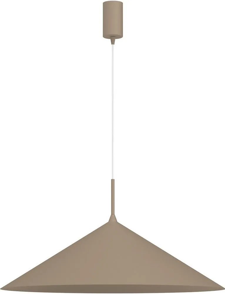 Závesný luster na lankách CAPITAL 1xGX53/15W/230V pr. 60 cm taupe