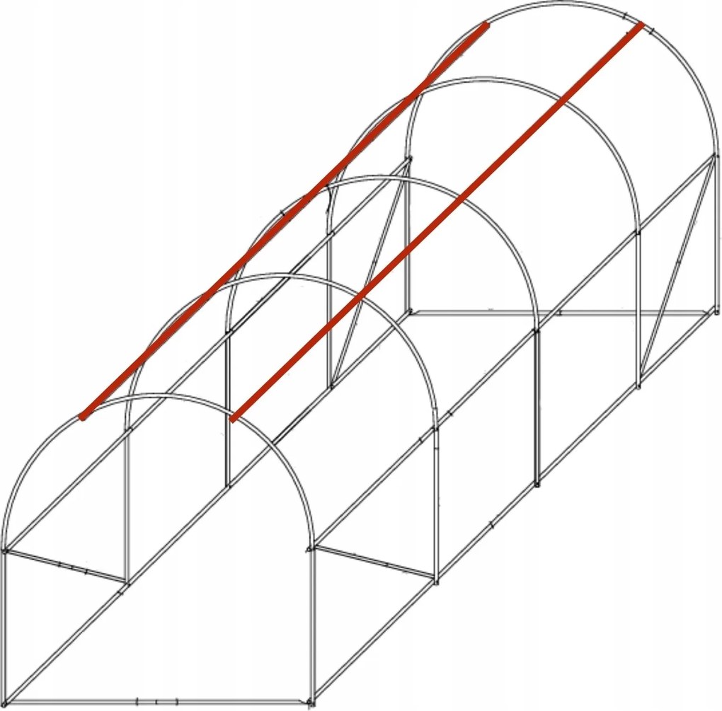 TRENDIE Fóliovník 2,5x5m biely PREMIUM