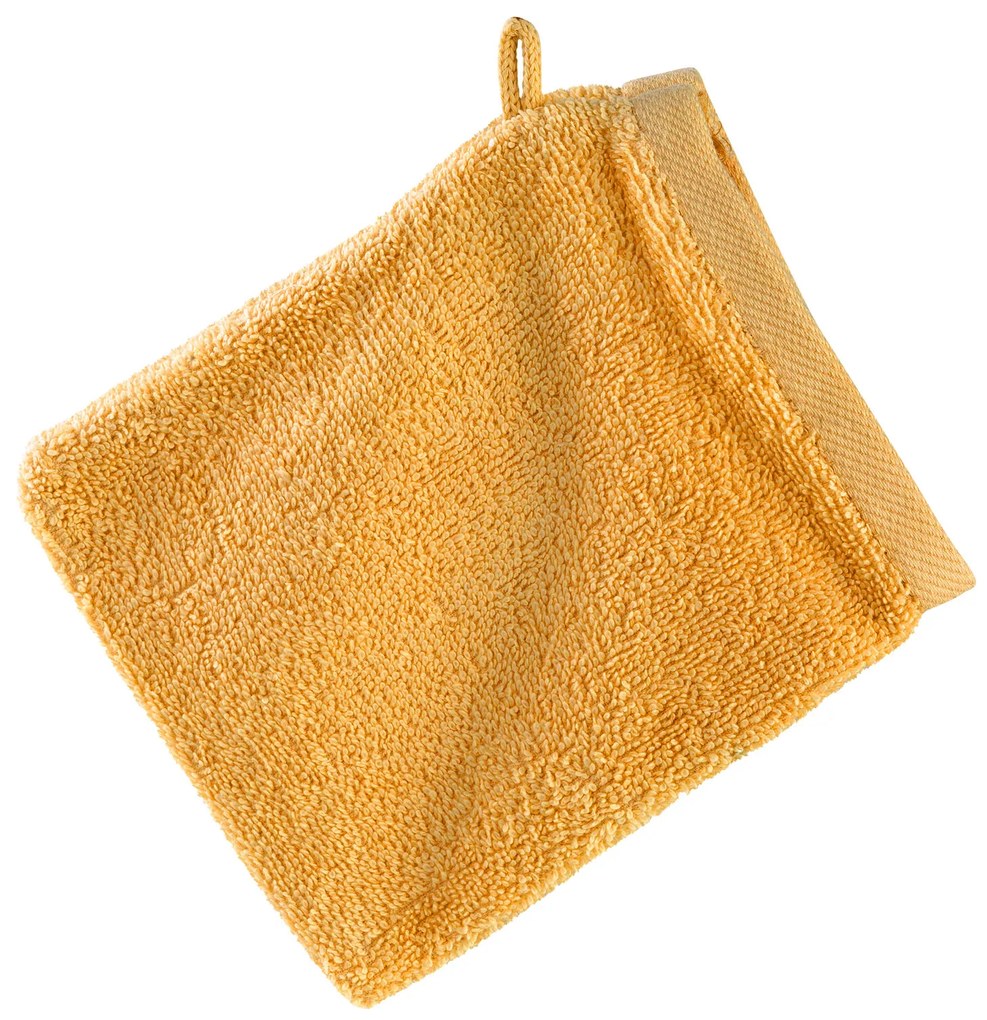 FROTÉ UTERÁK SMOOTH 16X21 CM HORČICOVÁ