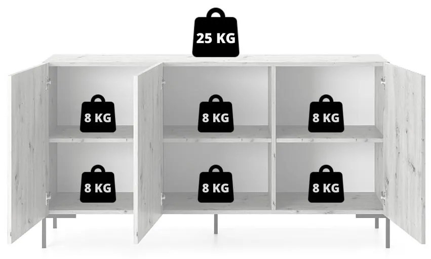Skrinka Lamellito L1  (sivobéžová + zlatá). Akcia -20%. Vlastná spoľahlivá doprava až k Vám domov. 1099062