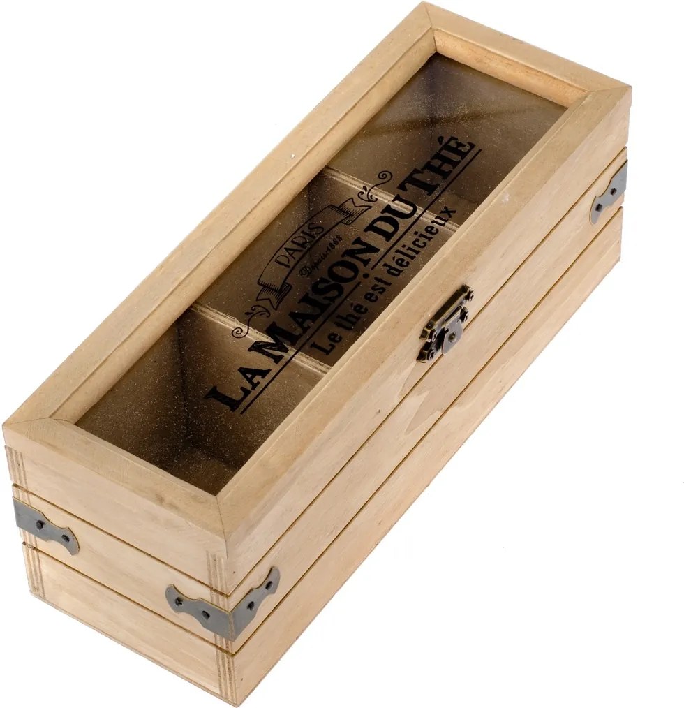 Box na čajové vrecúška, 22,5 x 8 x 8 cm