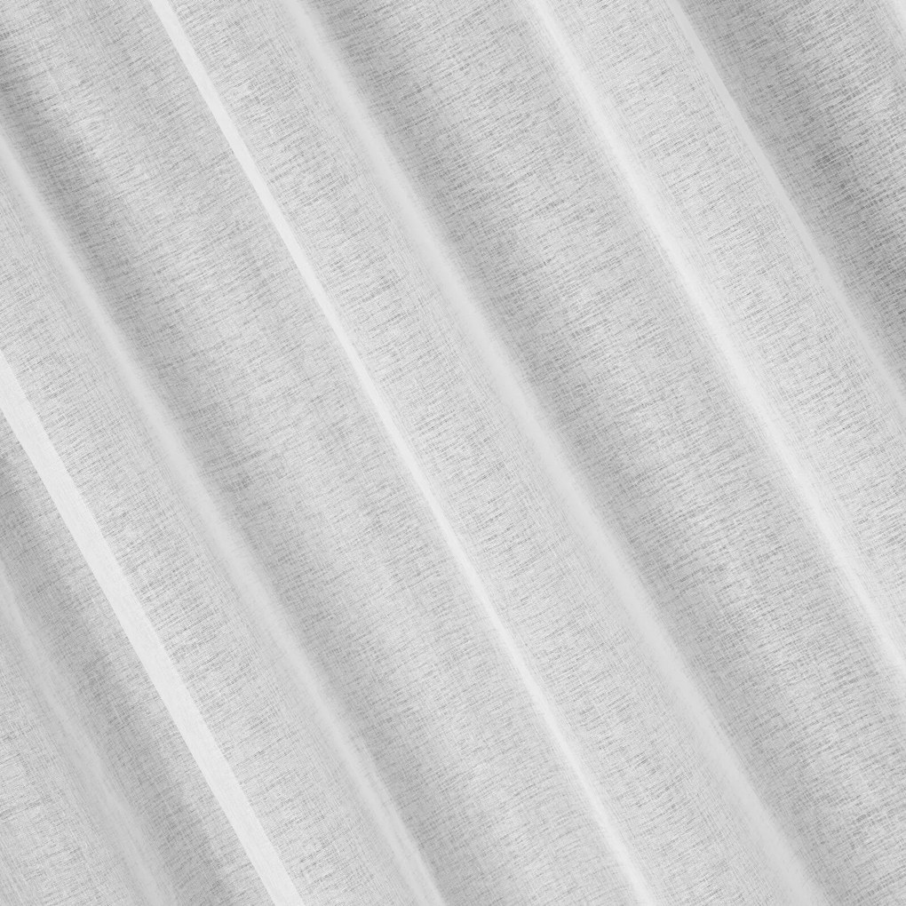 ZÁCLONA NA PÁSKE LAYLA 140X300 CM BIELA