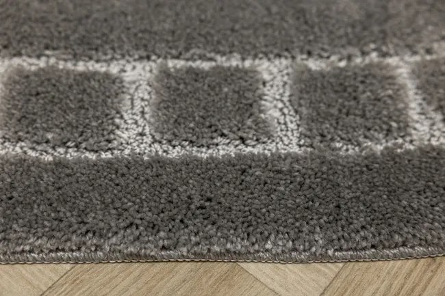 Kúpeľňový koberček OCEAN sivý ovál