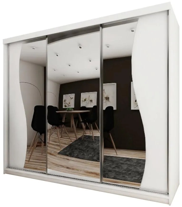 Skriňa Top 8 250 Biely