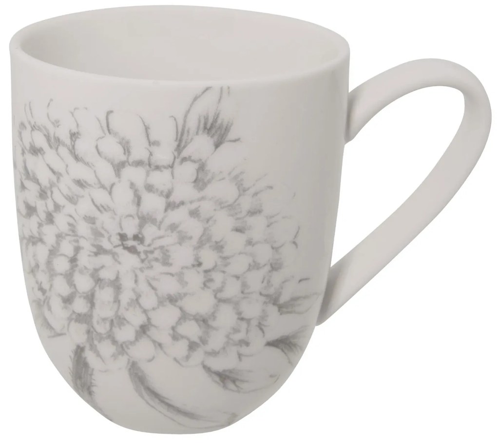 Hrnček Chrome flowers - 9 * 11 cm