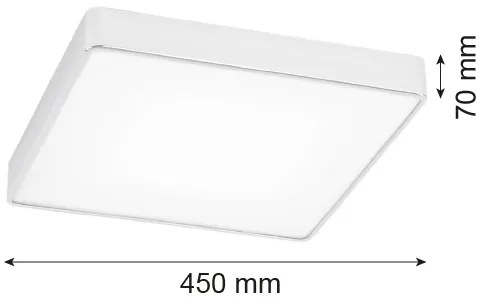 Argon 1576 - Stropné svietidlo ONTARIO 4xE27/15W/230V